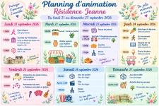planning septembre